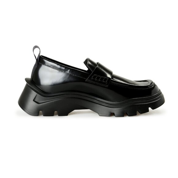 Scuderia Ferrari Women's "FLUID CHUNKY" Brushed Leather Loafers Shoes US 9 IT 39 - Picture 4 of 8